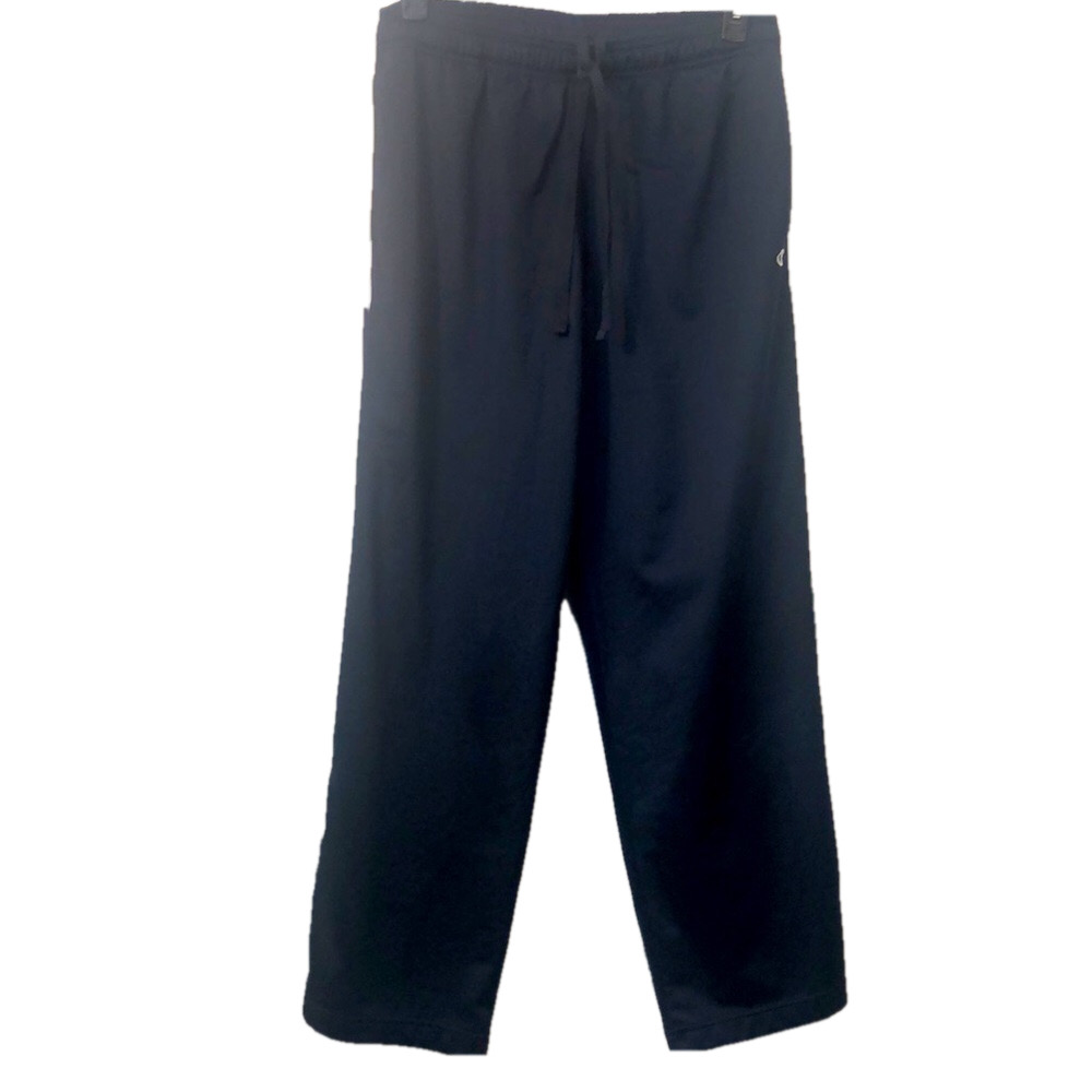 CHAMPION Track Pants Large Black White Stipes,  Inseam 31" Waist 15 3/4"  USED - Picture 3 of 11